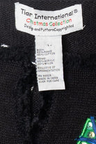 Falling Presents Vintage Ugly Christmas Cardigan (2000s)