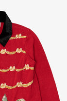 Vintage Red Heirloom Collectibles Bows And Trees Ugly Christmas Cardigan (2000s)