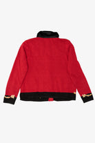 Vintage Red Heirloom Collectibles Bows And Trees Ugly Christmas Cardigan (2000s)