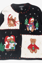 Bears Vintage Ugly Christmas Cardigan (2000s)