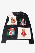 Bears Vintage Ugly Christmas Cardigan (2000s)