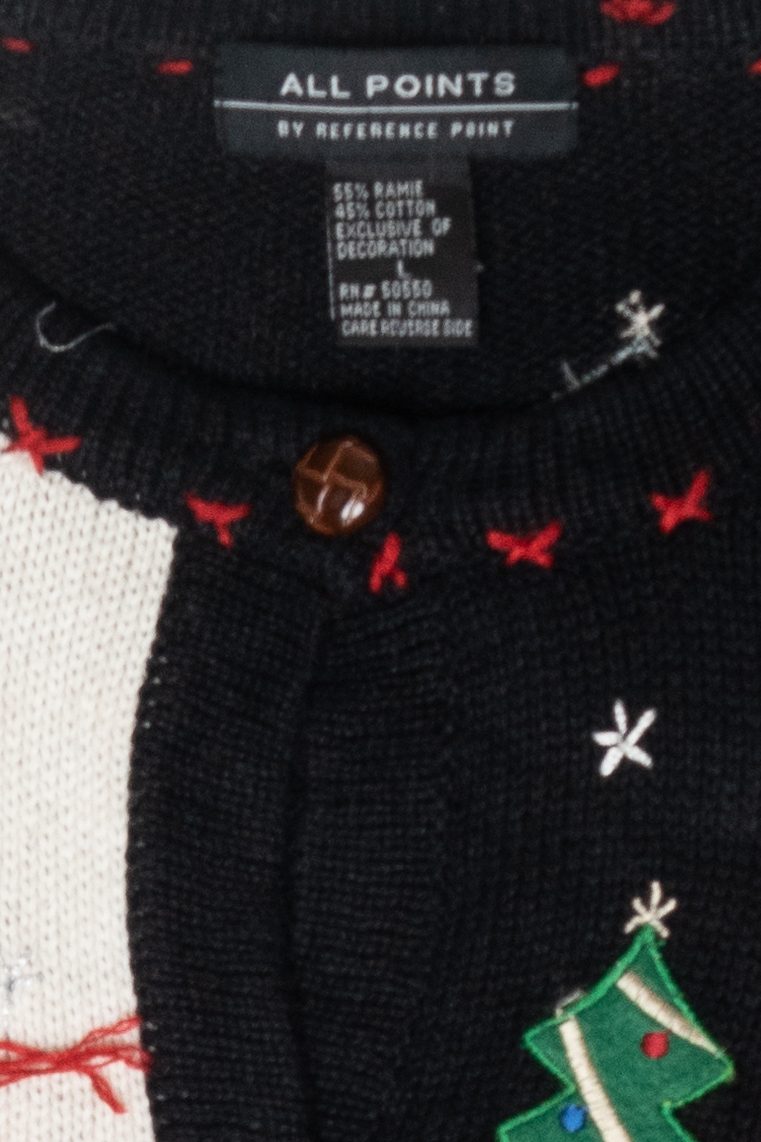 Bears Vintage Ugly Christmas Cardigan (2000s)