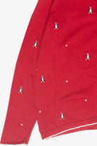 Mini Penguins Vintage Ugly Christmas Cardigan (2000s)