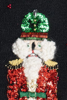 Vintage Victoria Jones Nutcrackers Ugly Christmas Sweater (1980s)