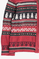 Vintage Snowmen Fair Isle Ugly Christmas Sweater (1990s)
