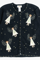 Vintage Delicate Angels Ugly Christmas Sweater (2000s)