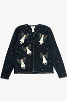 Vintage Delicate Angels Ugly Christmas Sweater (2000s)