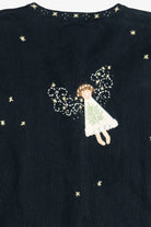 Vintage Delicate Angels Ugly Christmas Sweater (2000s)