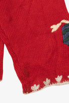 Vintage Red Polar Bears Ugly Christmas Cardigan (1990s)