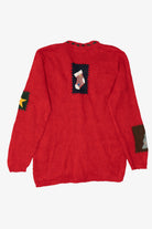 Vintage Red Karen Scott Ugly Christmas Cardigan (1990s)