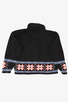 Vintage Black Ugly Christmas Cardigan (2000s)