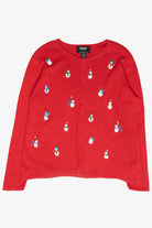 Mini Snowmen Vinage Ugly Christmas Cardigan (2000s)