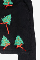 Trees with Ribbons Ugly Vintage Christmas Sweater (2000s)