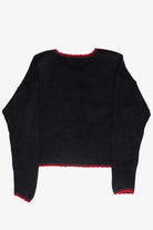 Skating Bears Vintage Ugly Christmas Cardigan (1990s)