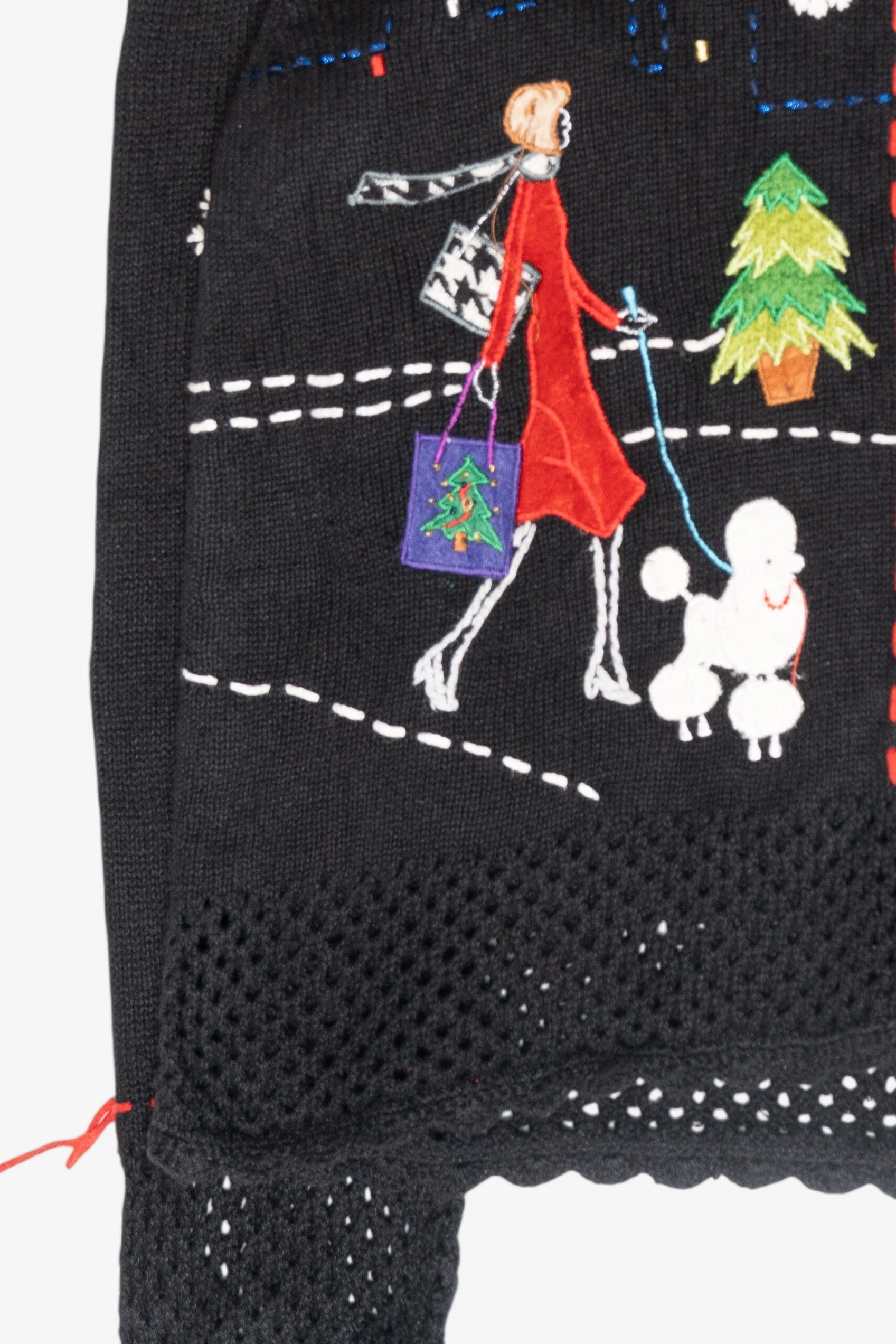 City Shopping Vintage Ugly Christmas Cardigan (2000s)