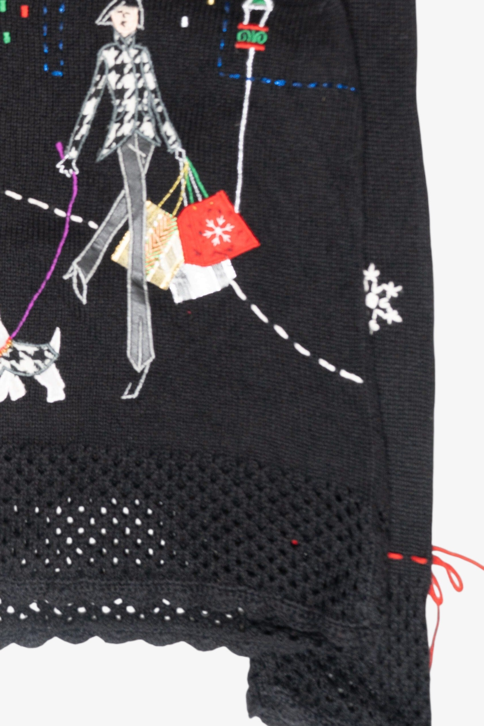City Shopping Vintage Ugly Christmas Cardigan (2000s)