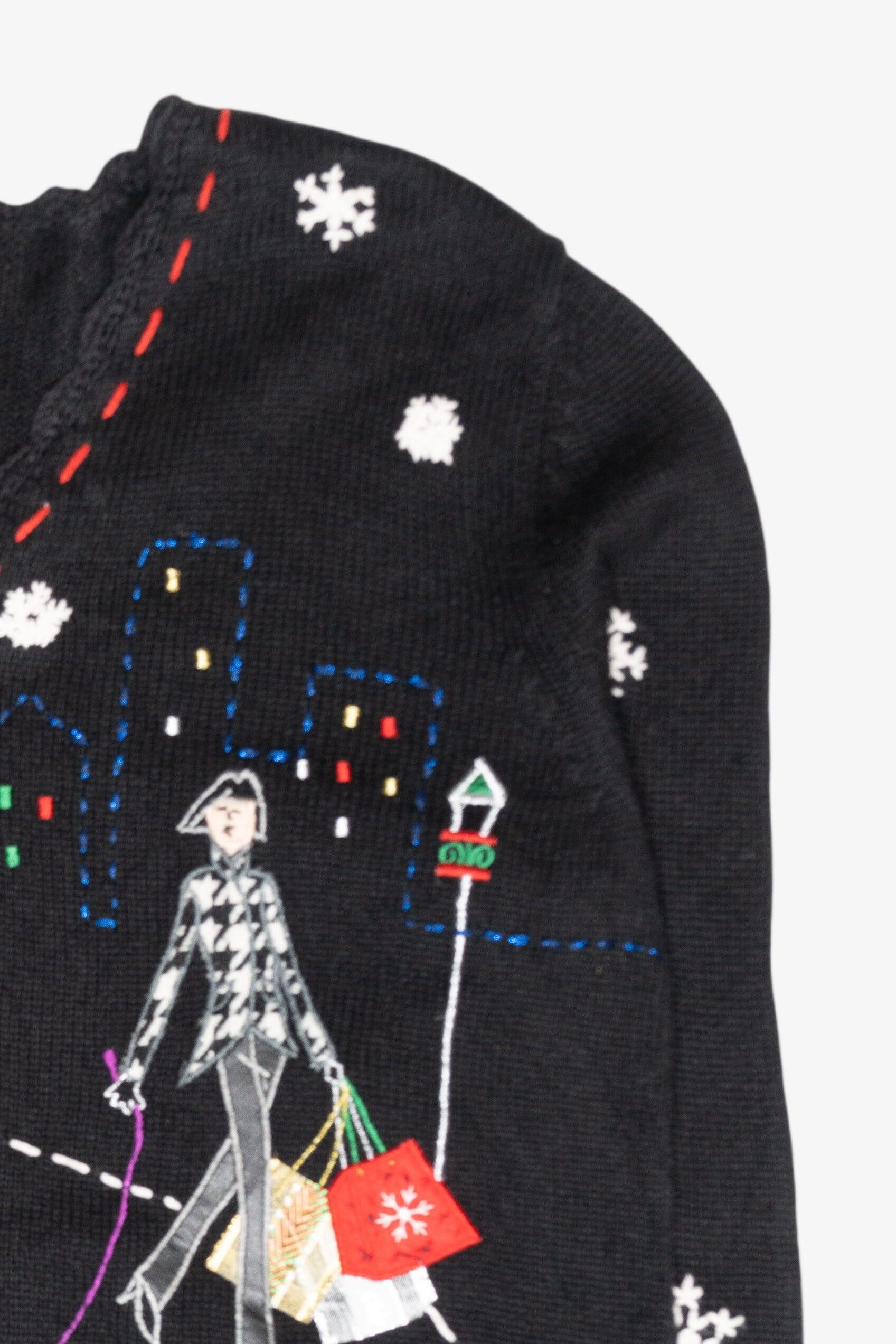 City Shopping Vintage Ugly Christmas Cardigan (2000s)