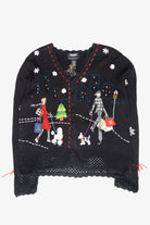 City Shopping Vintage Ugly Christmas Cardigan (2000s)