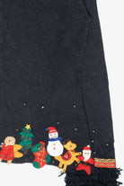 Icons Trim Vintage Ugly Christmas Cardigan (1990s)