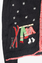 Cozy Winter Vintage Ugly Christmas Cardigan (1990s)
