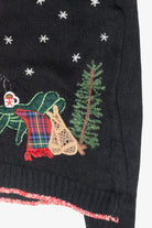 Cozy Winter Vintage Ugly Christmas Cardigan (1990s)