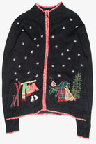 Cozy Winter Vintage Ugly Christmas Cardigan (1990s)