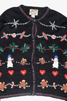 Garland Vintage Ugly Christmas Cardigan (2000s)