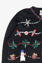Garland Vintage Ugly Christmas Cardigan (2000s)