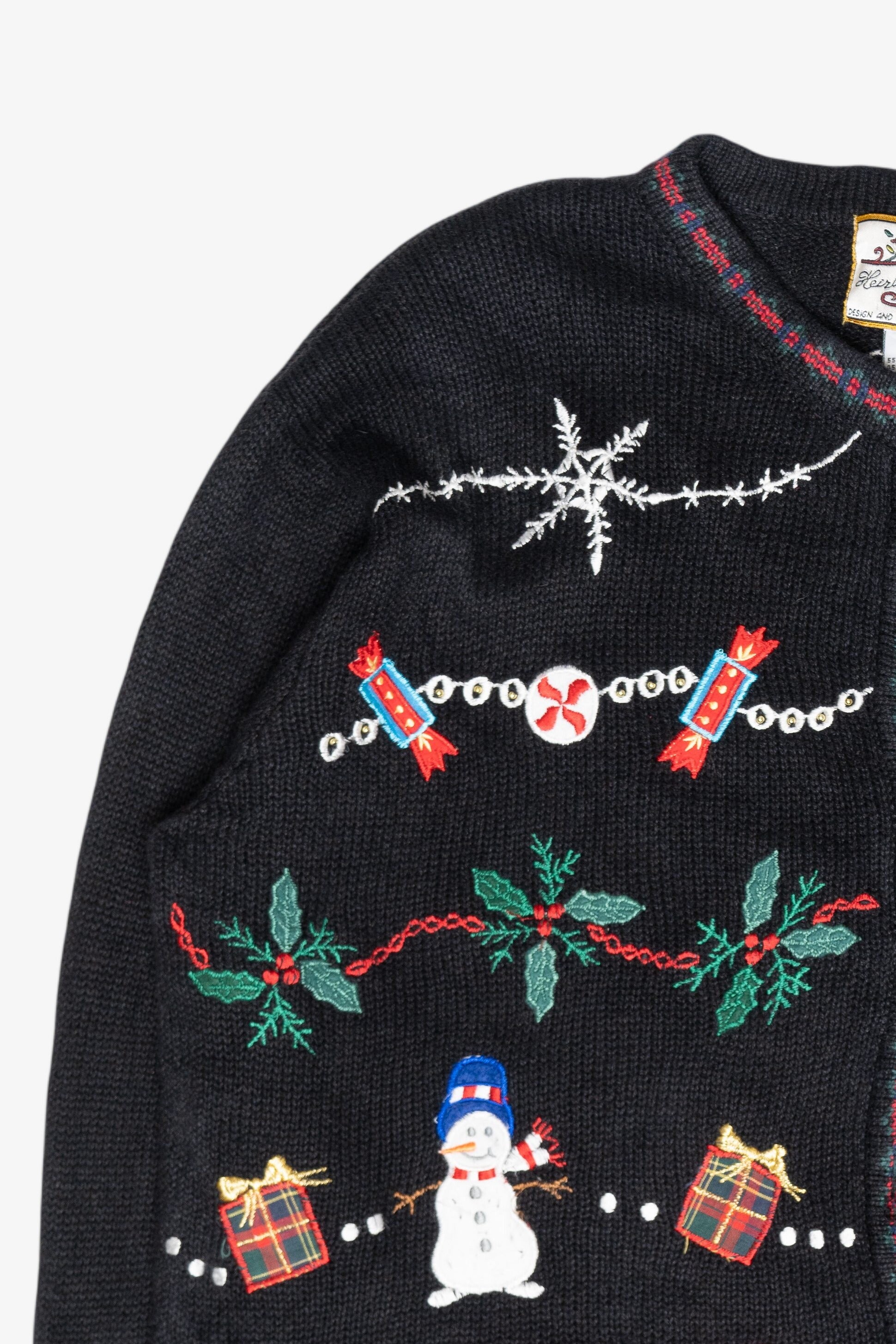 Garland Vintage Ugly Christmas Cardigan (2000s)