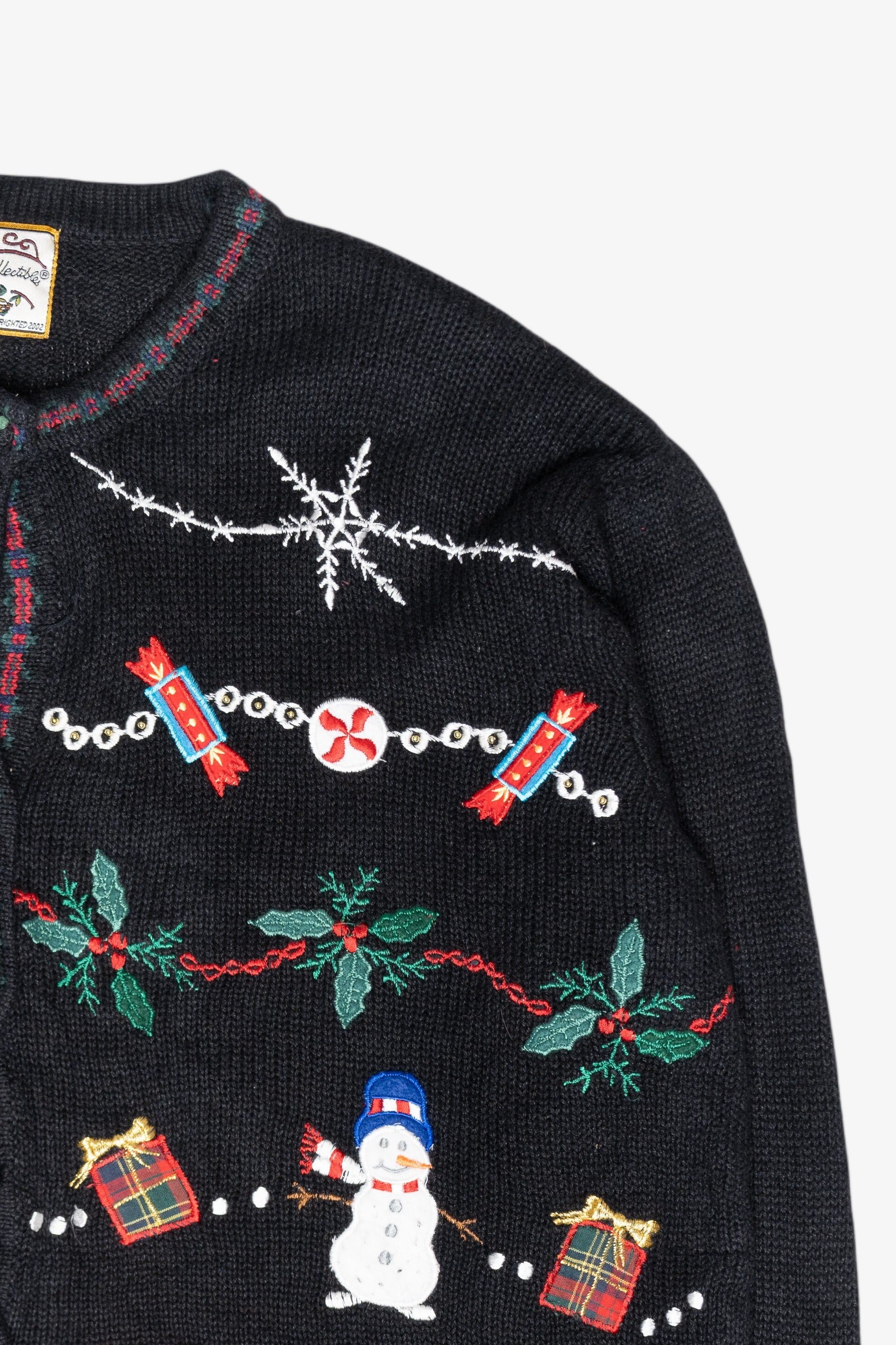 Garland Vintage Ugly Christmas Cardigan (2000s)