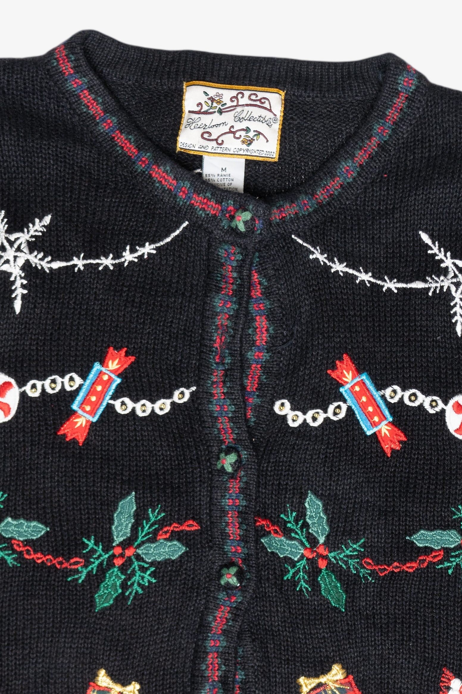 Garland Vintage Ugly Christmas Cardigan (2000s)