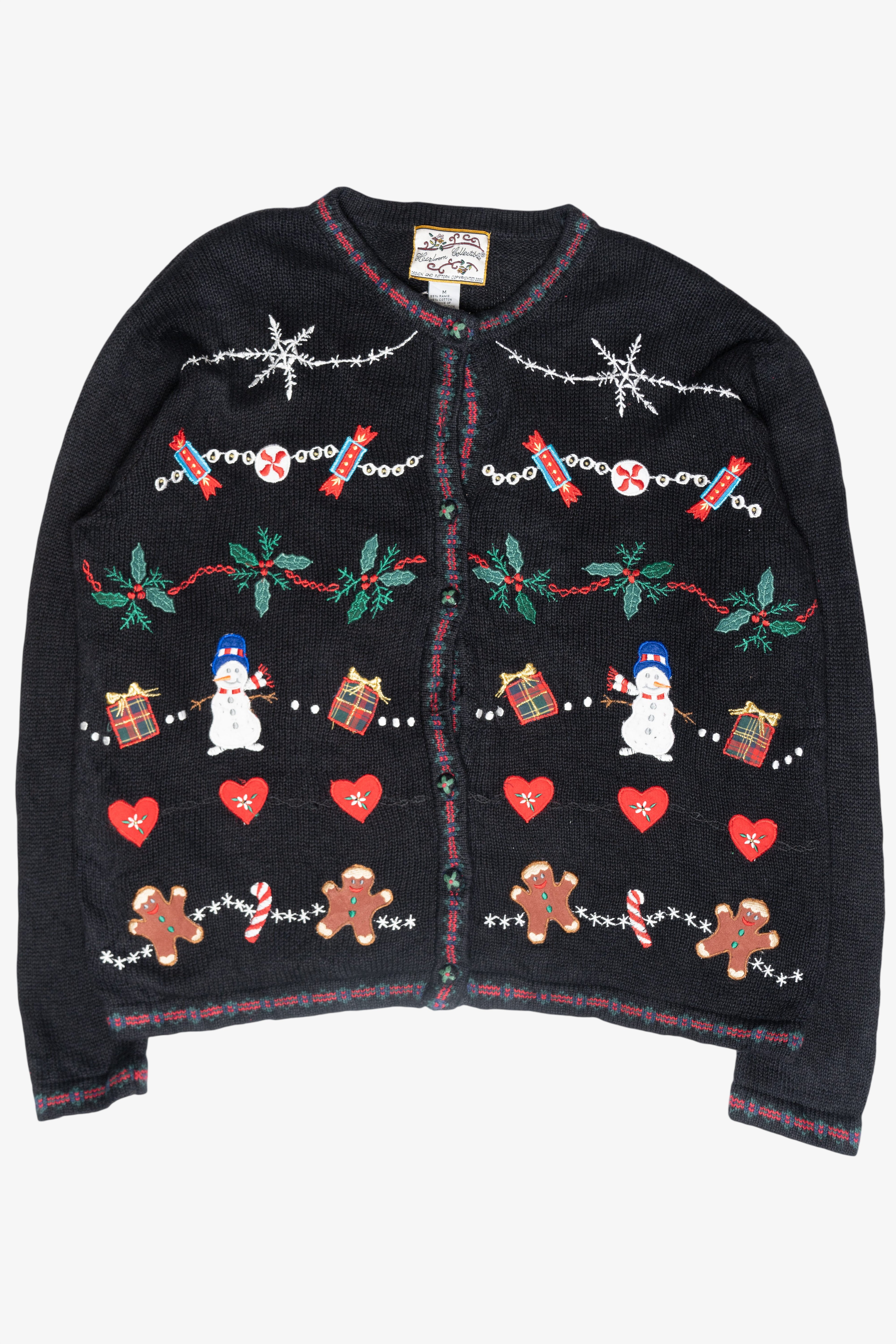 Garland Vintage Ugly Christmas Cardigan (2000s)