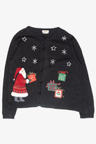 Santa Vintage Ugly Christmas Cardigan (2000s)
