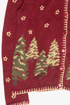 Starry Night Vintage Ugly Christmas Cardigan (2000s)