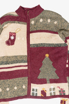 Stockings Vintage Ugly Christmas Cardigan (2000s)