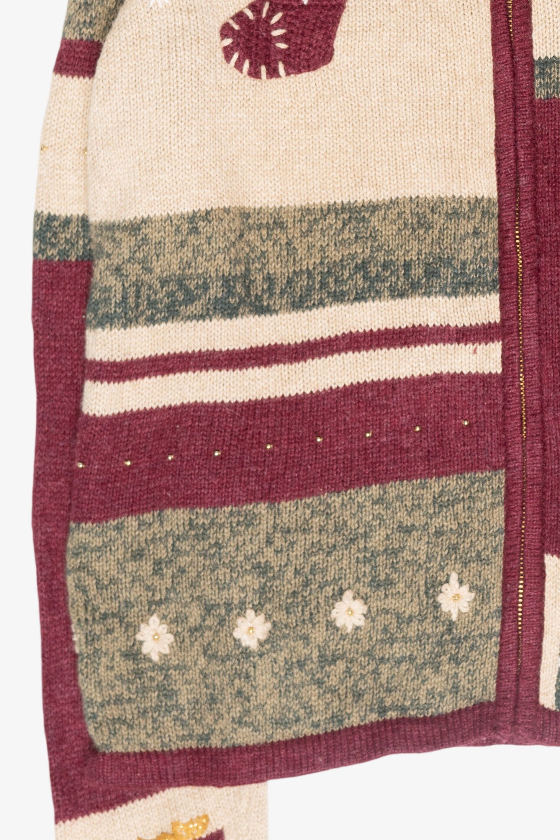 Stockings Vintage Ugly Christmas Cardigan (2000s)