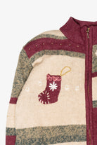 Stockings Vintage Ugly Christmas Cardigan (2000s)