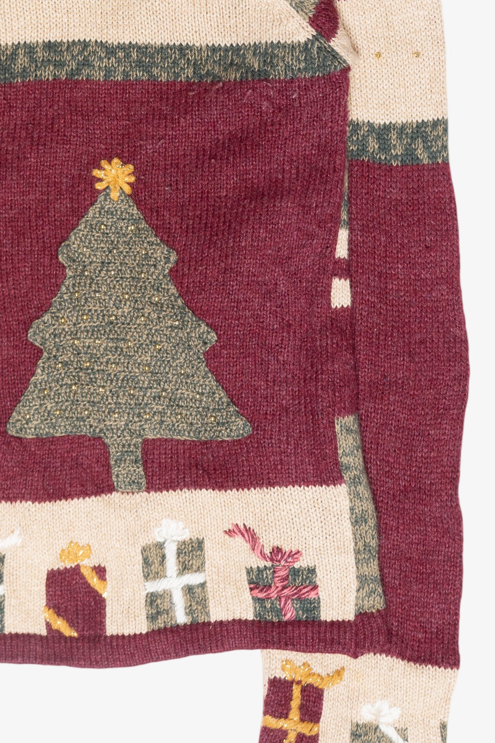 Stockings Vintage Ugly Christmas Cardigan (2000s)