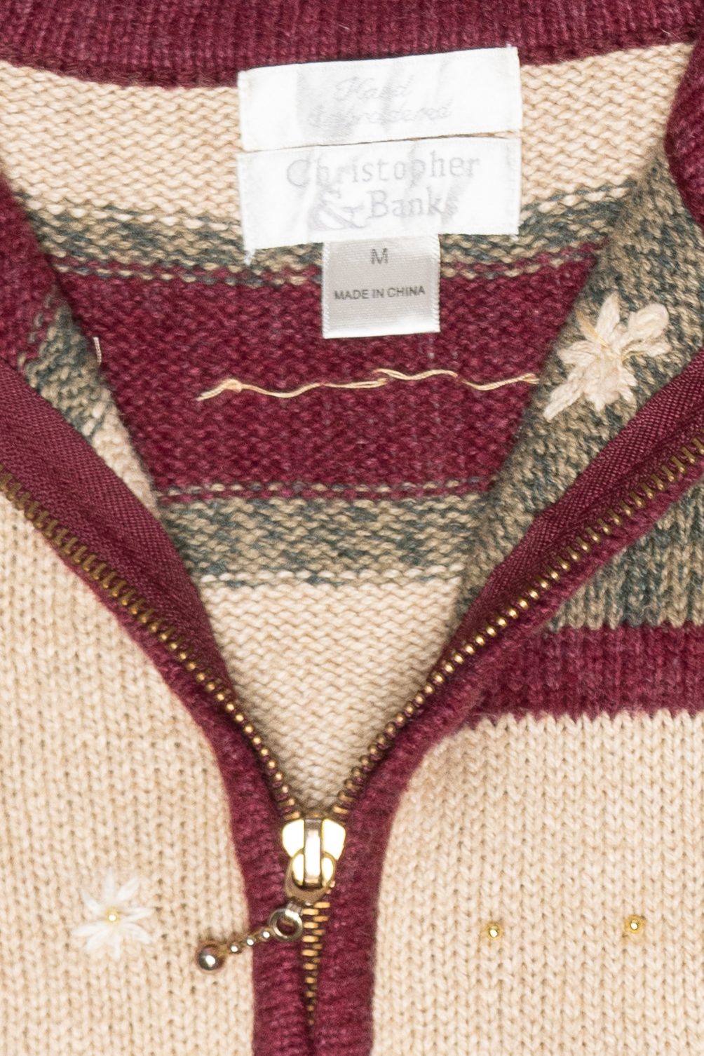 Stockings Vintage Ugly Christmas Cardigan (2000s)