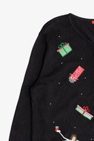 Vintage Holiday Shopping Diva Ugly Christmas Sweater (2000s)