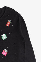 Vintage Holiday Shopping Diva Ugly Christmas Sweater (2000s)