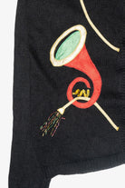 Musical Vintage Ugly Christmas Cardigan (1990s)