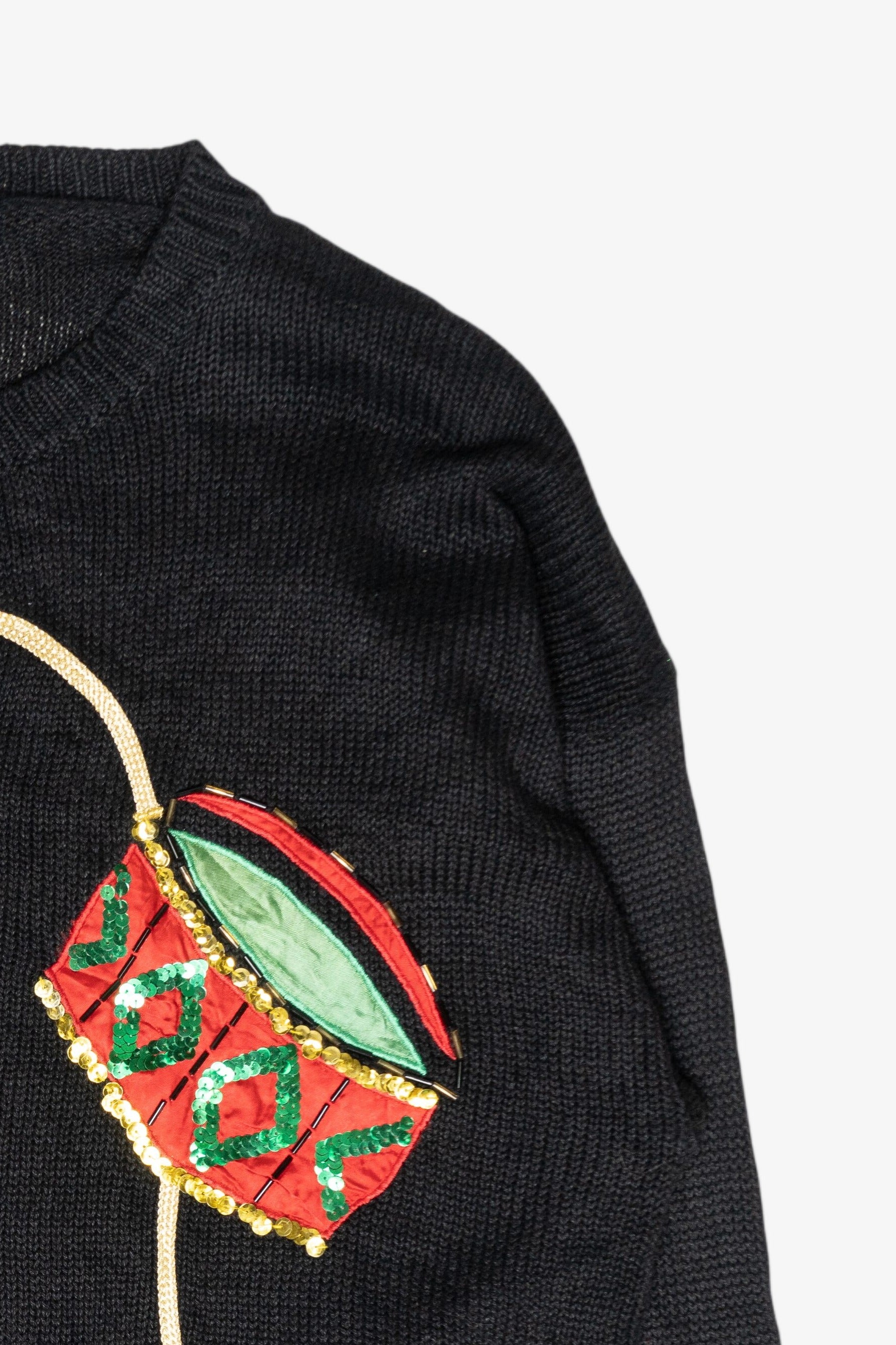 Musical Vintage Ugly Christmas Cardigan (1990s)