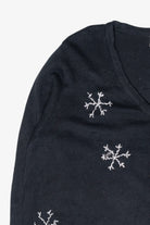 Snowmen Stack Vintage Ugly Christmas Cardigan (1990s)