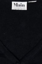 Snowmen Stack Vintage Ugly Christmas Cardigan (1990s)