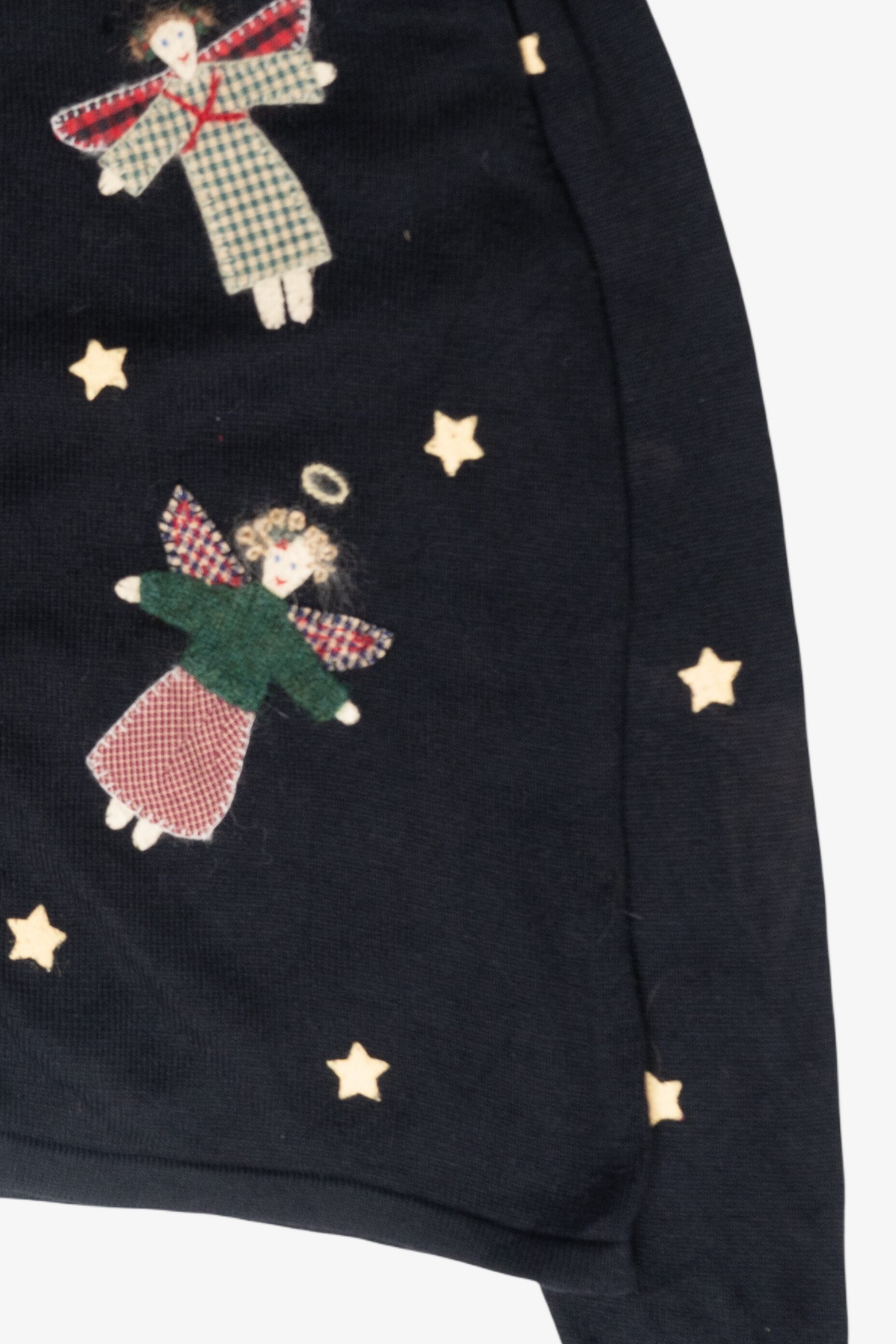Angels Vintage Ugly Christmas Cardigan (1990s)
