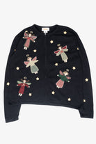 Angels Vintage Ugly Christmas Cardigan (1990s)