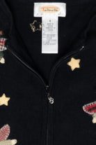 Angels Vintage Ugly Christmas Cardigan (1990s)