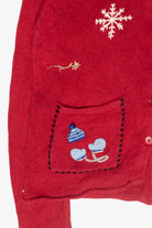 Duck Mittens Vintage Ugly Christmas Cardigan (2000s)