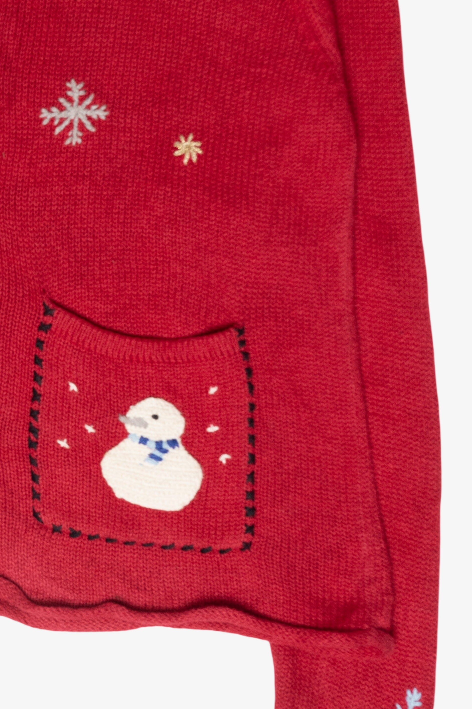 Duck Mittens Vintage Ugly Christmas Cardigan (2000s)
